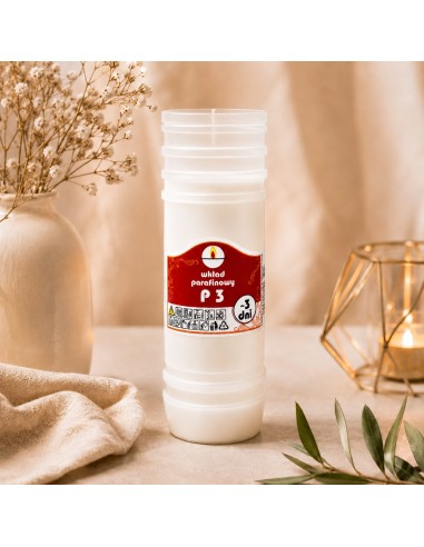 Paraffinkerzeneinsätze Ulmar Oil P3 72h 3 Tage 20 Stück