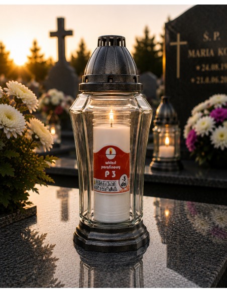Parafínové vložky do svíček Ulmar Oil P3 72h 3 dny 20 kusů