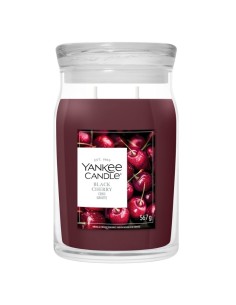 Yankee Candle Duftkerze mit Schwarzkirsche, groß, 567 g