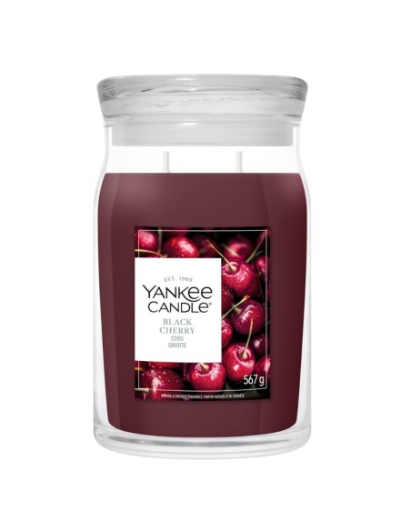 Vonná svíčka Yankee Candle Black Cherry velká 567 g