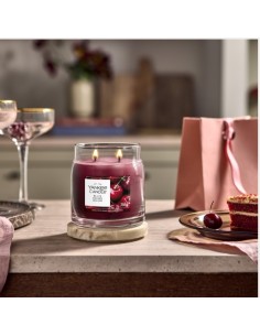 Yankee Candle Black Cherry Scented Candle Medium 368g 2