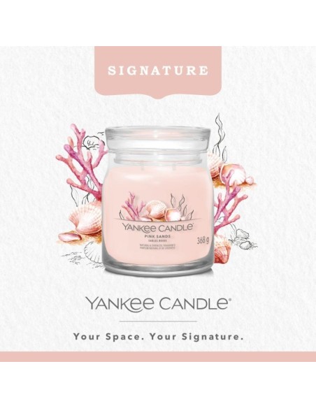 Vonná sviečka Yankee Candle Pink Sands stredná 368 g