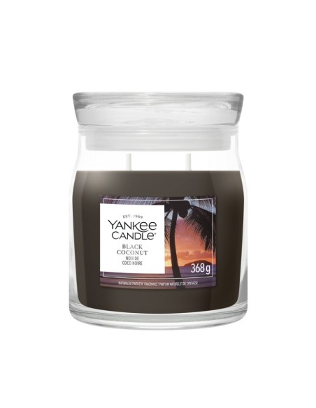 Świeca zapachowa Yankee Candle Black Coconut średnia 368g