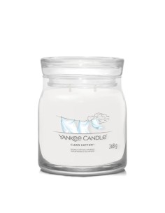 Yankee Candle Clean Cotton Scented Candle Medium 368g