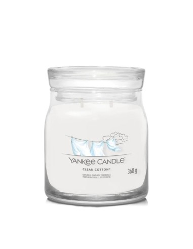Świeca zapachowa Yankee Candle Clean Cotton średnia 368g