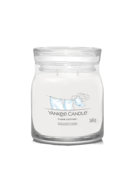 Świeca zapachowa Yankee Candle Clean Cotton średnia 368g