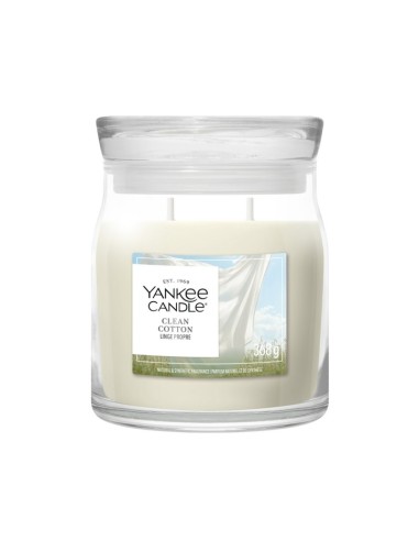 Świeca zapachowa Yankee Candle Clean Cotton średnia 368g