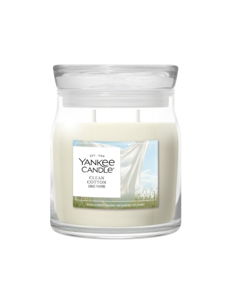 Świeca zapachowa Yankee Candle Clean Cotton średnia 368g