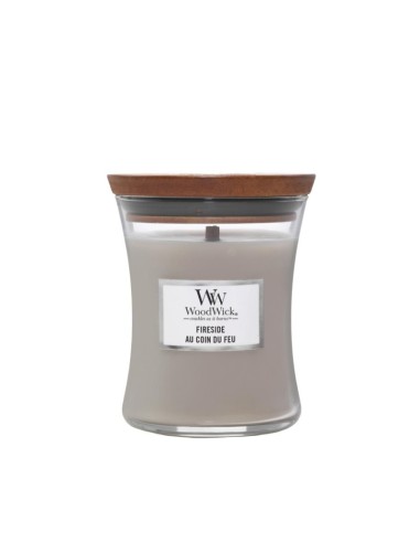 WoodWick Fireside Duftkerze, mittel, 275 g