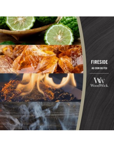 WoodWick Fireside Scented Candle Medium 275g