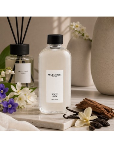Nachfüllpackung für MILLEFIORI Milano WHITE MUSK 77REMMB 250ml