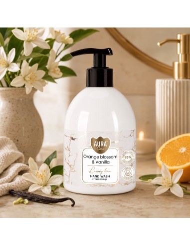 Tekuté mydlo BISPOL Aura AHW-011-021 (Pomarančový kvet a vanilka) 500ml