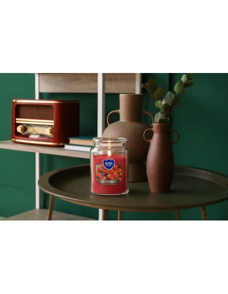 BISPOL Aura scented candle snd99-73 (Strawberry) approx. 100h