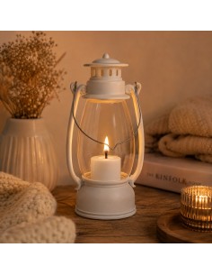 LED oil lamp SUBITO KL 101 white (298) 18cm 2