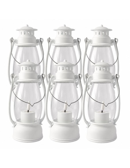 LED-Öllampe SUBITO KL 101 weiß (298) 18 cm 6 Stück