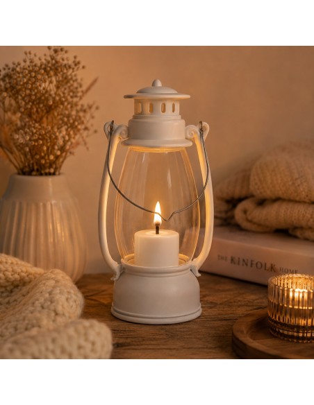 LED olejová lampa SUBITO KL 101 bílá (298) 18cm 6 kusů