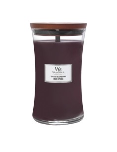 WoodWick Duftkerze „Gewürzte Brombeere“, groß, 610 g