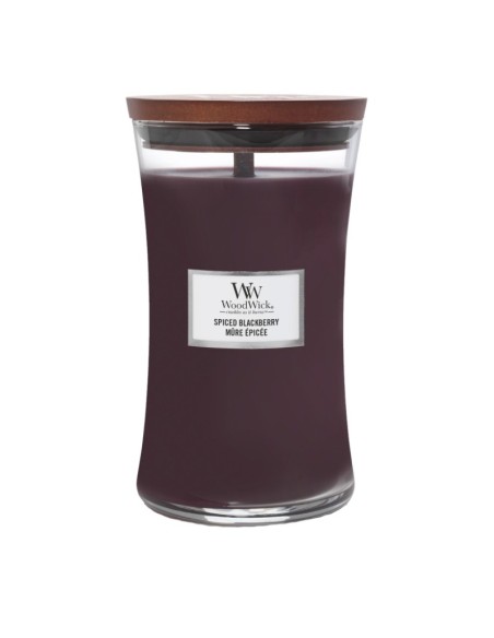 Vonná svíčka WoodWick Spiced Blackberry velká 610 g