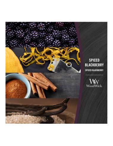 Vonná sviečka WoodWick Spiced Blackberry veľká 610 g