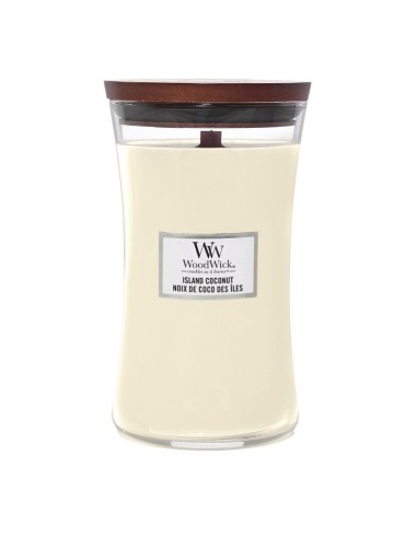 Świeca zapachowa WoodWick Island Coconut duża 610g