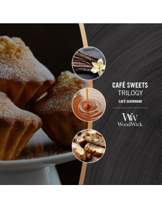 WoodWick Café Sweets Scented Candle Medium 275g 2