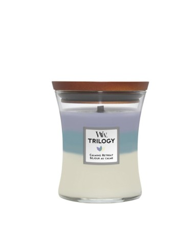 Vonná sviečka WoodWick Calming Retreat stredná 275 g