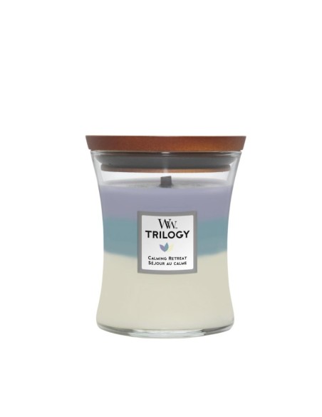 Vonná sviečka WoodWick Calming Retreat stredná 275 g