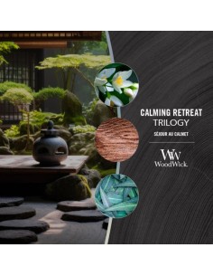 Vonná sviečka WoodWick Calming Retreat stredná 275 g 2