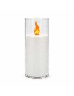 LED svíčky Sunlight (A7190) bílá trubice s pohyblivým plamenem 12,5 cm 12 kusů 2