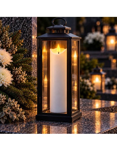 Agnes LED candles wave white warm flame 17.5 cm 12 pieces