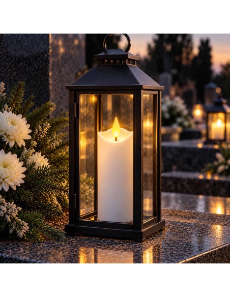 Agnes LED-Kerzen, wellenförmige, warme weiße Flamme, 15 cm, 12 Stück