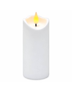 Agnes LED svíčky vlna bílý teplý plamen 12,5 cm 12 kusů 2