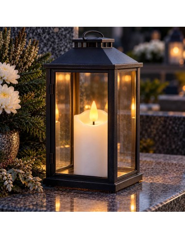 Agnes LED candles wave white warm flame 10 cm 12 pieces