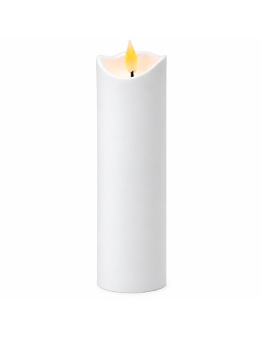 Agnes LED candle wave white warm flame 17.5 cm 1 piece