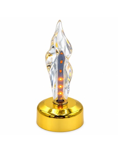 LED-Einsatz für SUBITO 3D-Laternenschreine (1273) Gold, 1 Stück