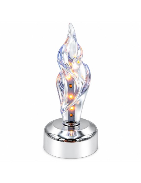LED-Einsatz für SUBITO 3D-Laternenschreine (1271), silber, 1 Stück