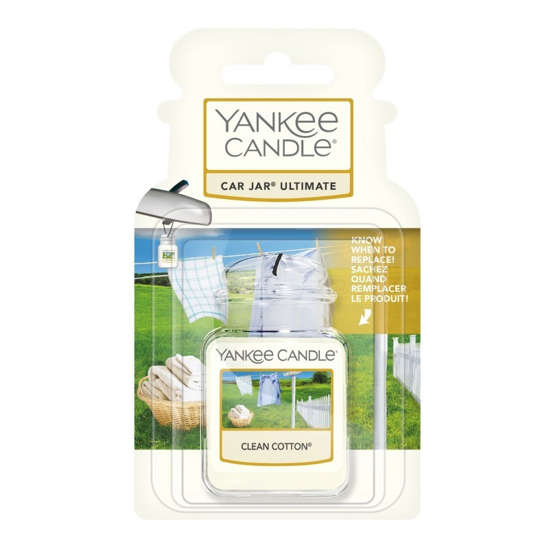 Yankee Ultimate Clean Cotton Car Jar Auto -Duft