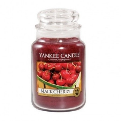 Yankee Candle Black Cherry Duża świeca zapachowa