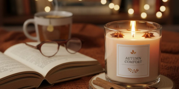 Twój idealny zapach na jesienny wieczór: jak wybrać świecę do czytania książki i relaksu?