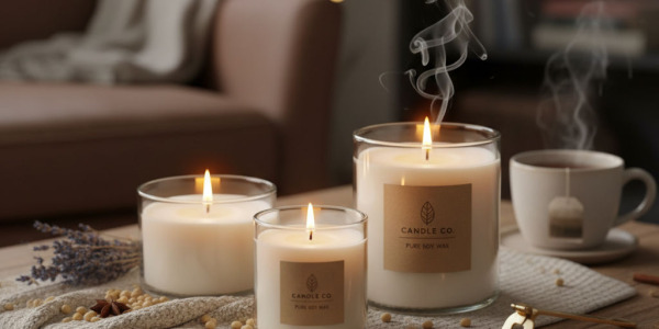 Świeca sojowa vs. świeca parafinowa: dlaczego warto postawić na naturalny wosk w twoim domu?