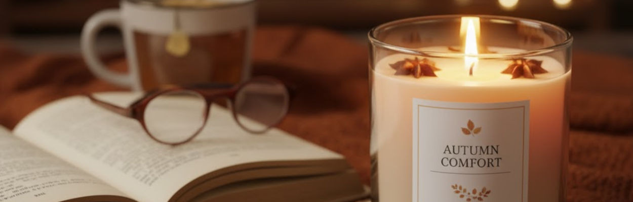 Twój idealny zapach na jesienny wieczór: jak wybrać świecę do czytania książki i relaksu?